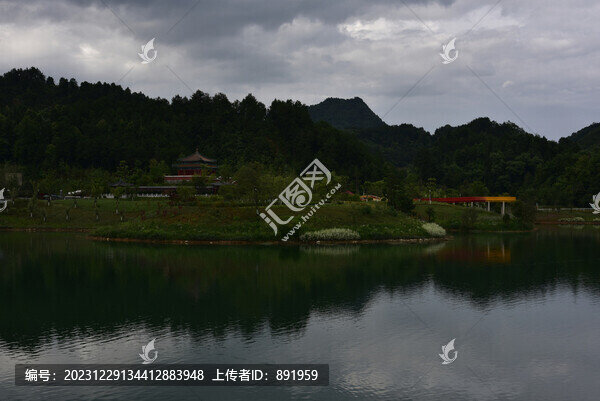 貴州綠博園湖泊