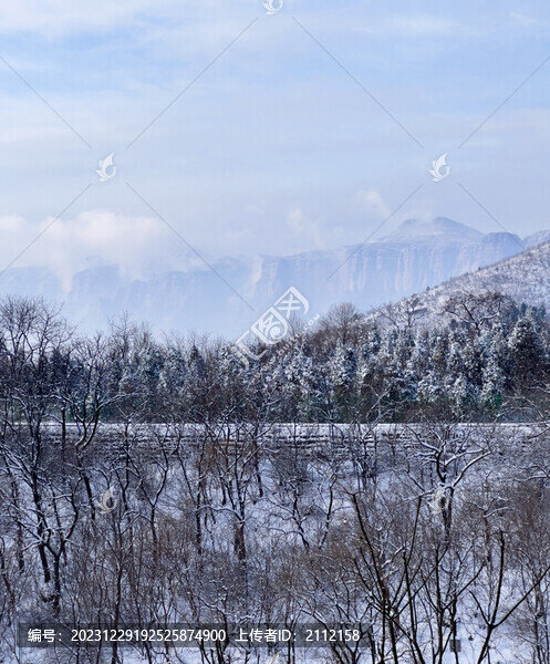 太行山霧雪