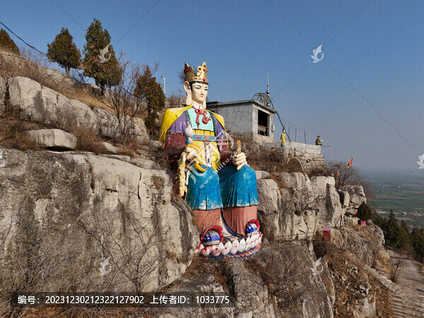 山東嶧城白山地母山