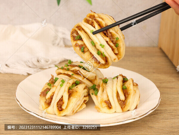 多肉花卷