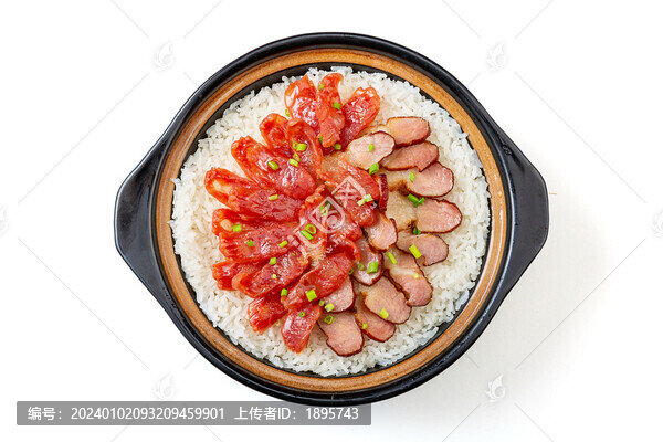 臘腸臘肉雙拼煲仔飯