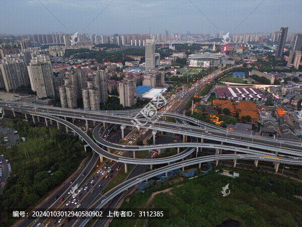 長沙萬家麗路快速路立交橋