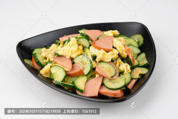 黃瓜蛋炒香腸