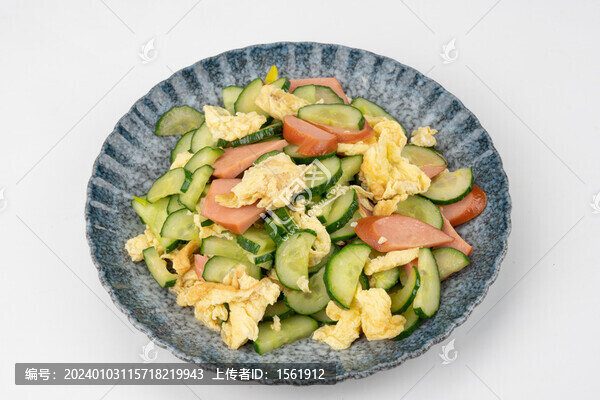 黃瓜蛋炒香腸