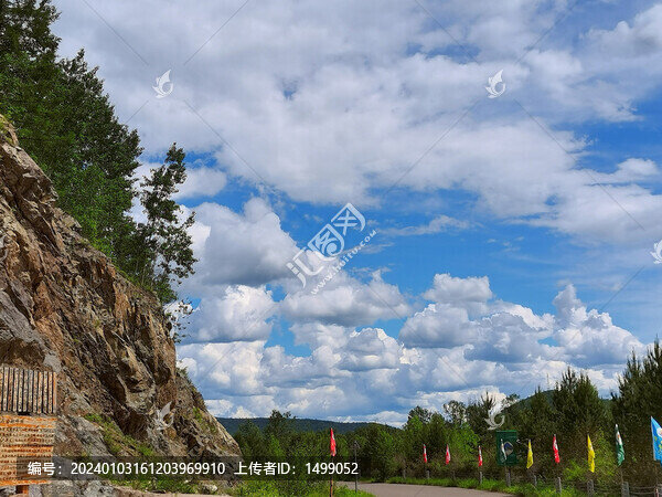 大山里的夏天