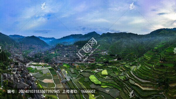 千戶苗寨全景