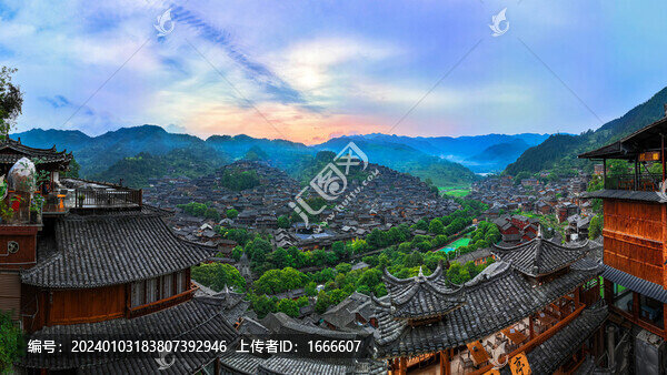 千戶苗寨全景
