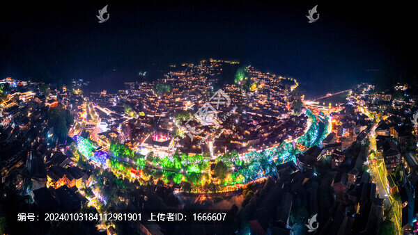 千戶苗寨全景圖