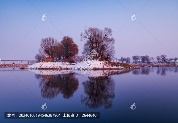 大黑河風景