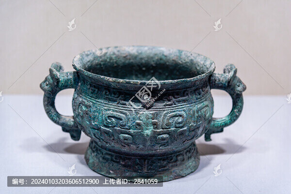 中國(guó)天津博物館的西周天簋