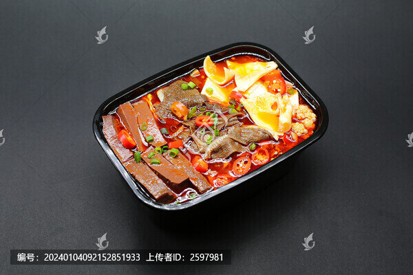 香辣牛雜