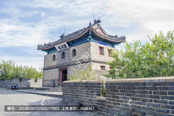 天下第一關(guān)臨閭樓與樹木城臺