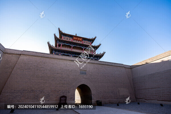 甘肅酒泉嘉峪關(guān)長城關(guān)城