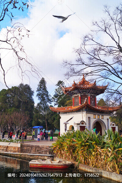 大觀樓湖景