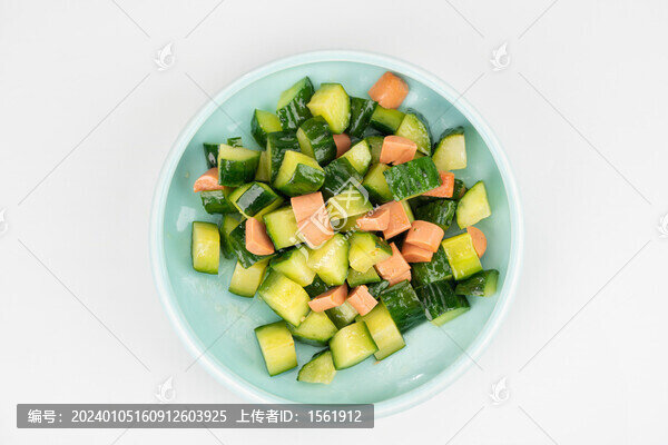 黃瓜炒火腿丁