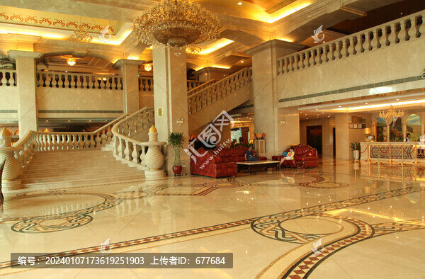 豪華酒店大廳客廳室內(nèi)裝飾設(shè)計