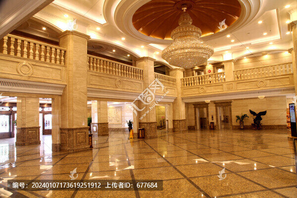 豪華酒店大廳客廳室內(nèi)裝飾設(shè)計