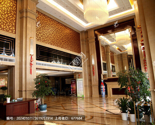 豪華酒店大廳客廳室內(nèi)裝飾設(shè)計(jì)