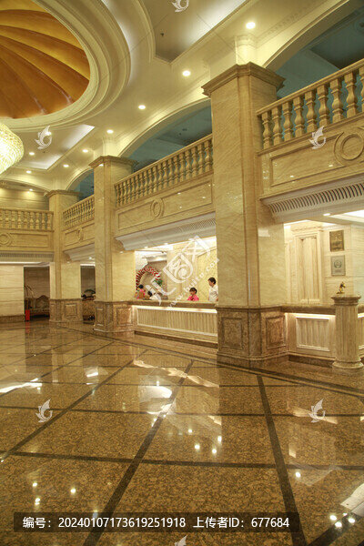 豪華酒店大廳客廳室內(nèi)裝飾設(shè)計