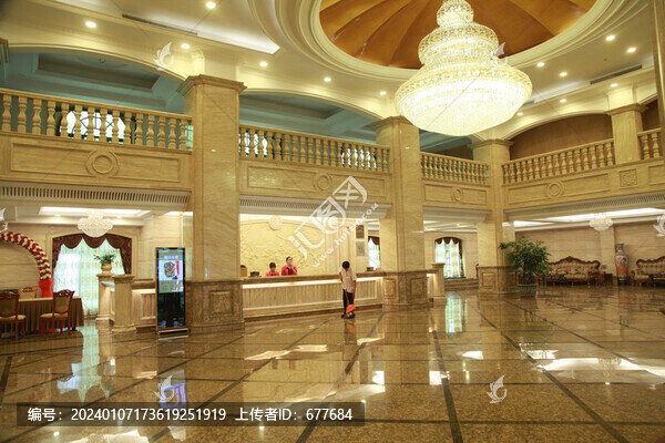 豪華酒店大廳客廳室內(nèi)裝飾設(shè)計(jì)