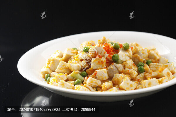 蟹粉雞茸豆腐