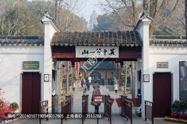 蘇州虎丘風(fēng)景區(qū)南門檢票口