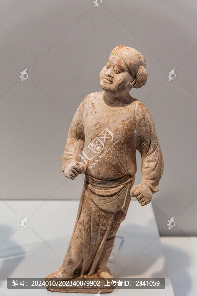 陜西歷史博物館的唐彩繪胡人俑
