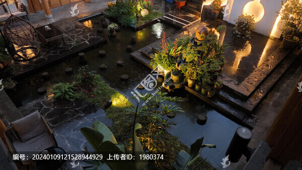 民宿夜景