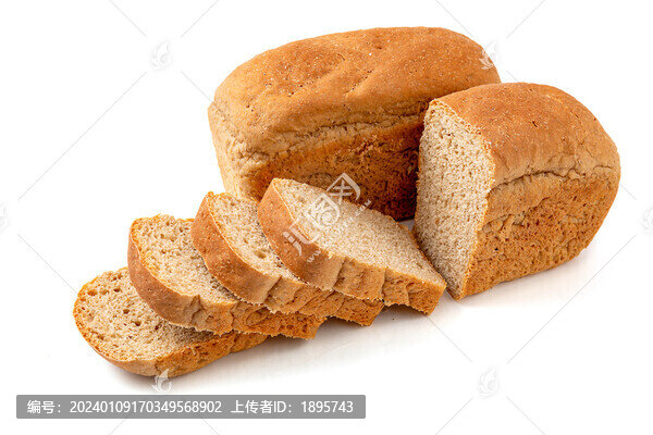 俄式風(fēng)味全麥無蔗糖白列巴面包