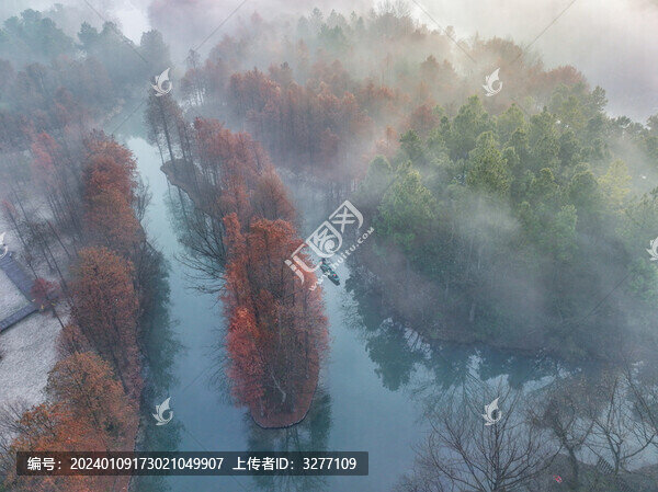 杭州西溪濕地秋色
