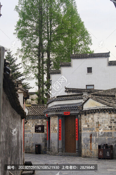 西遞古村風(fēng)光