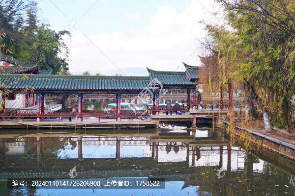大觀樓湖景