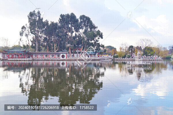 大觀樓湖景