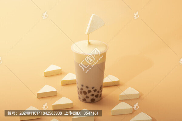 蛋糕奶茶橫版