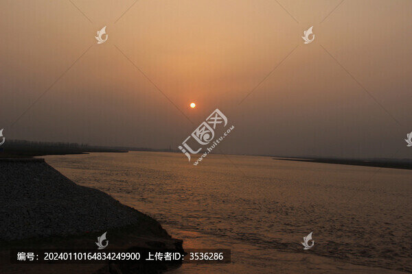 長河落日