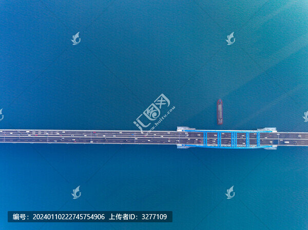 航拍下的錢(qián)塘江復(fù)興大橋