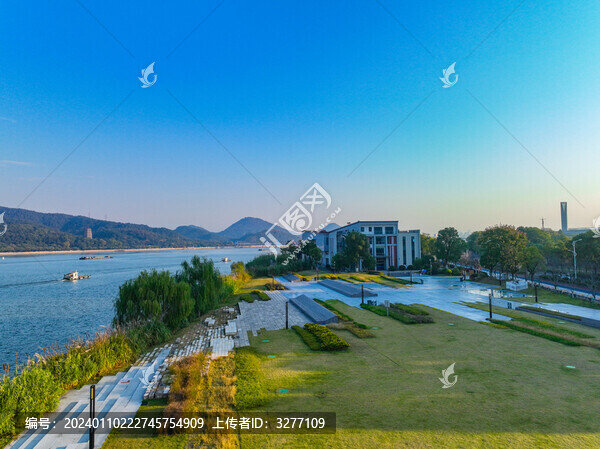 杭州錢塘江城市風(fēng)光