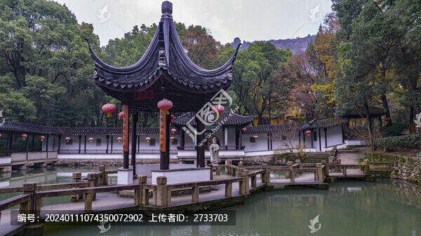 蘇州天池山秋色