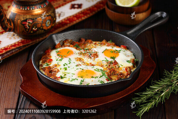 牛肉北非蛋