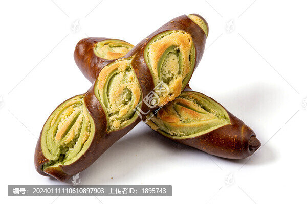 抹茶奶酥堿水棒