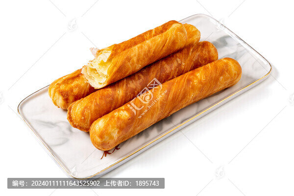 香酥牛奶棒面包
