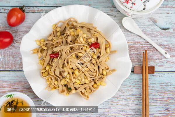 豆芽干絲