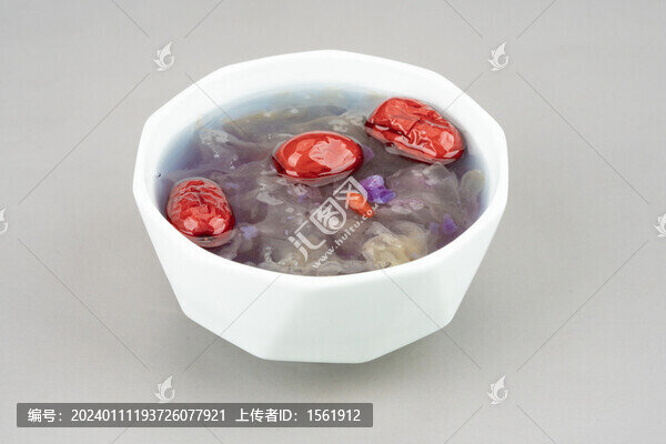 紫薯銀耳羹