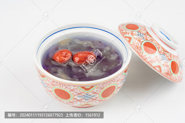 紫薯銀耳羹