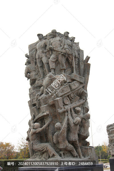 鐵道抗日游擊隊(duì)雕塑