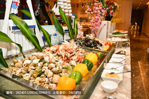 自助餐海鮮臺(tái)