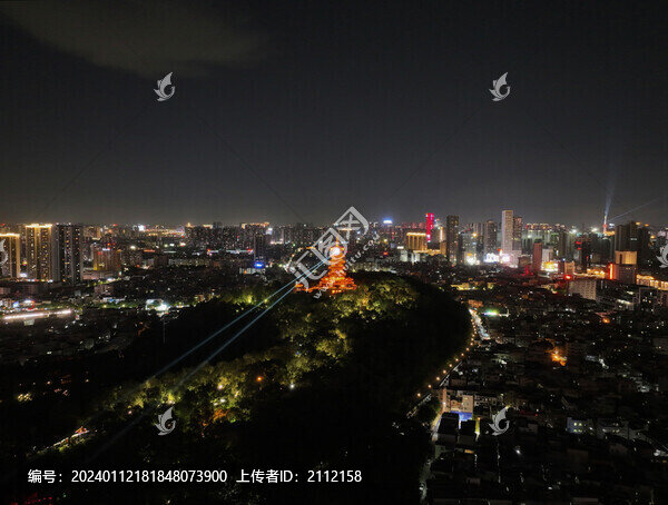 千燈湖夜色