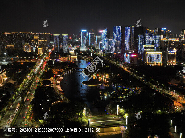 千燈湖夜色