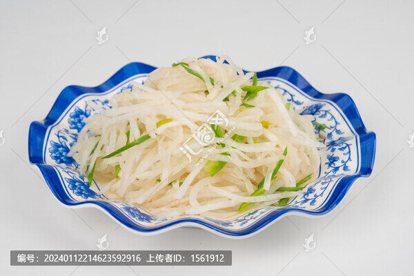 涼拌糖醋白蘿卜絲