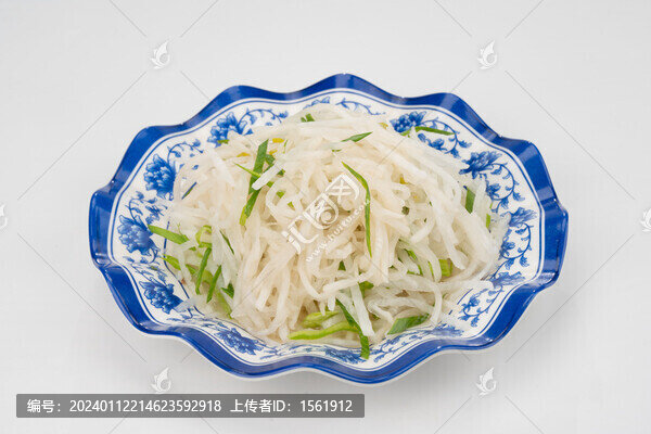 涼拌糖醋白蘿卜絲